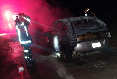 Campana Noticias Se Incendia Un Auto En La Ruta 6